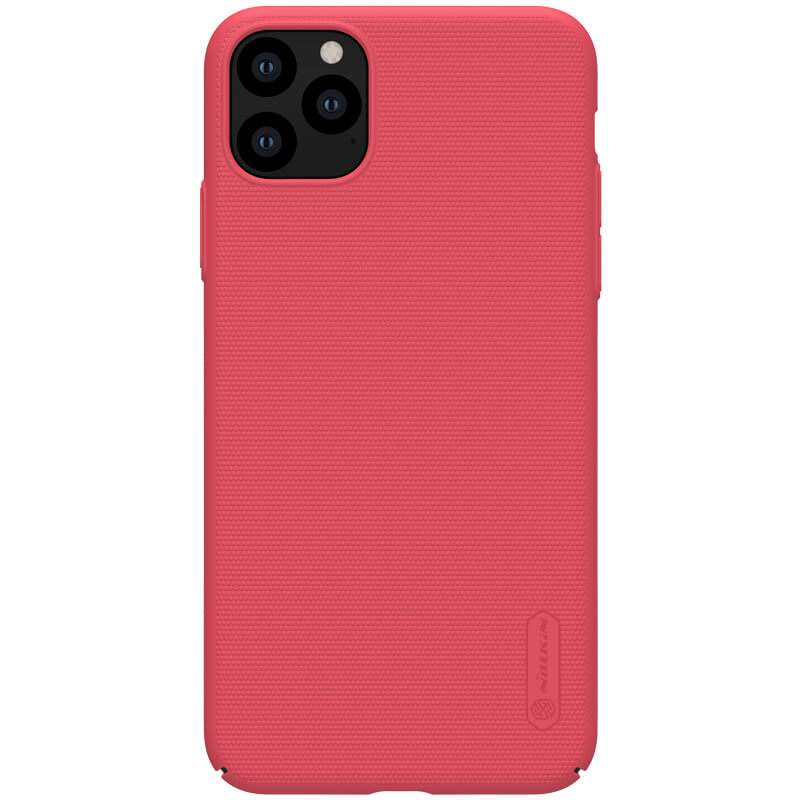 Husa Hard iPhone 11 Pro, Frosted Shield Rosu Nillkin thumb