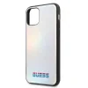 Husa Hard iPhone 11 Pro Iredescent Silver Pu Leather Guess