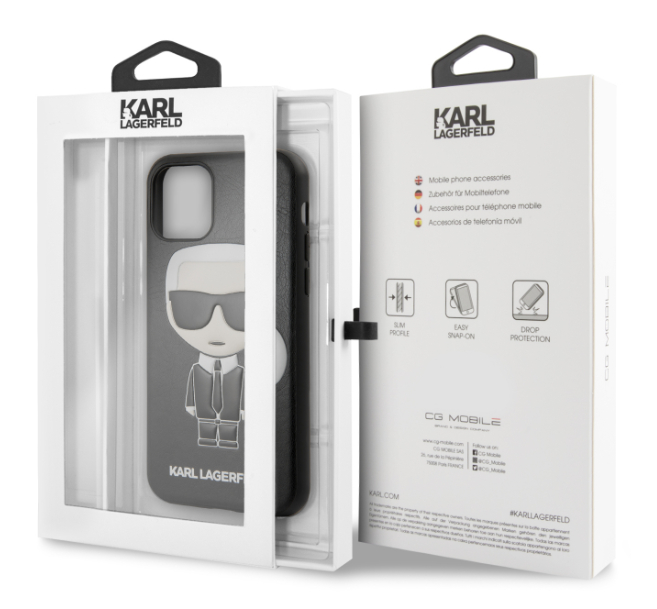 Husa  Karl Lagerfeld  iPhone 11 Pro Negru thumb