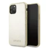 Husa Hard iPhone 11 Pro Max Gold Leather Guess