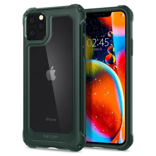 Husa Hard iPhone 11 Pro Max Hunter Green Gauntlet Spigen 