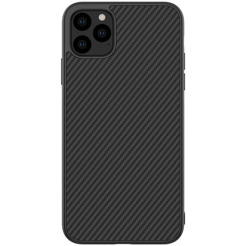 Husa Hard Iphone 11 Pro Max Negru Fiber Nillkin thumb