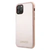 Husa Hard iPhone 11 Pro Max Rose Gold Leather Guess