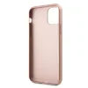 Husa Hard iPhone 11 Pro Rose Gold Leather Guess