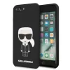 Husa Hard iPhone 7 Plus/ 8 Plus Karl Lagerfeld Silicone Negru