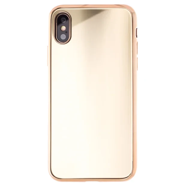 Husa Hard iPhone X, Baseus Glass Aurie