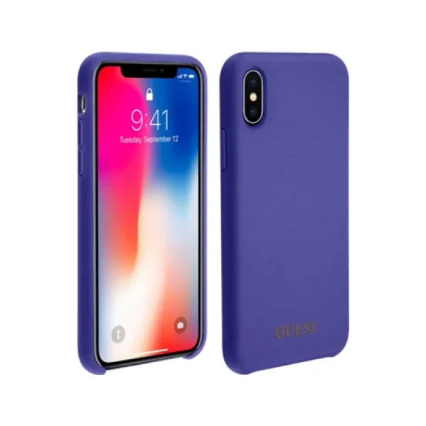 Husa Hard iPhone X, Guess Purple
