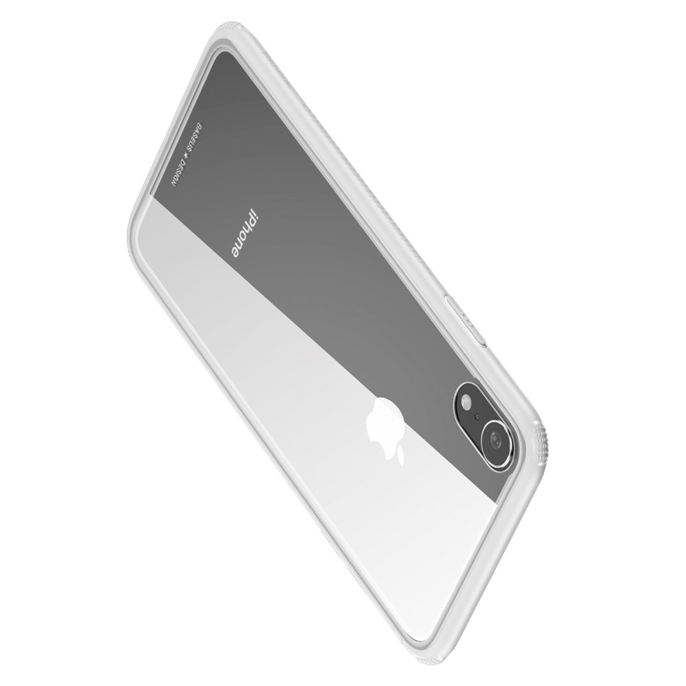 Husa hard iPhone XR Alb Baseus thumb