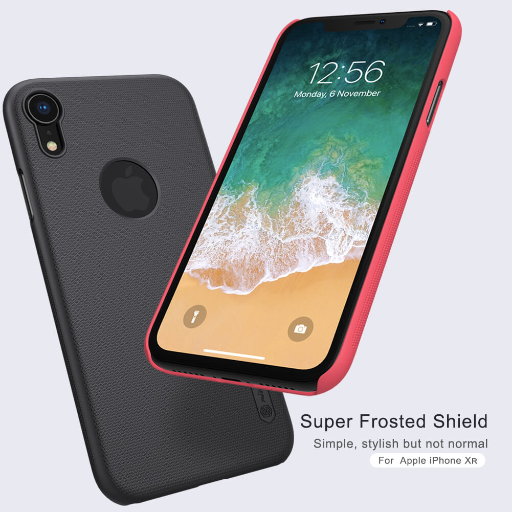 Husa Hard iPhone XR Frosted Shield Negru Nillkin  thumb