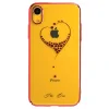 Husa Hard iPhone XR Kingxbar Wish Series, Red Frame