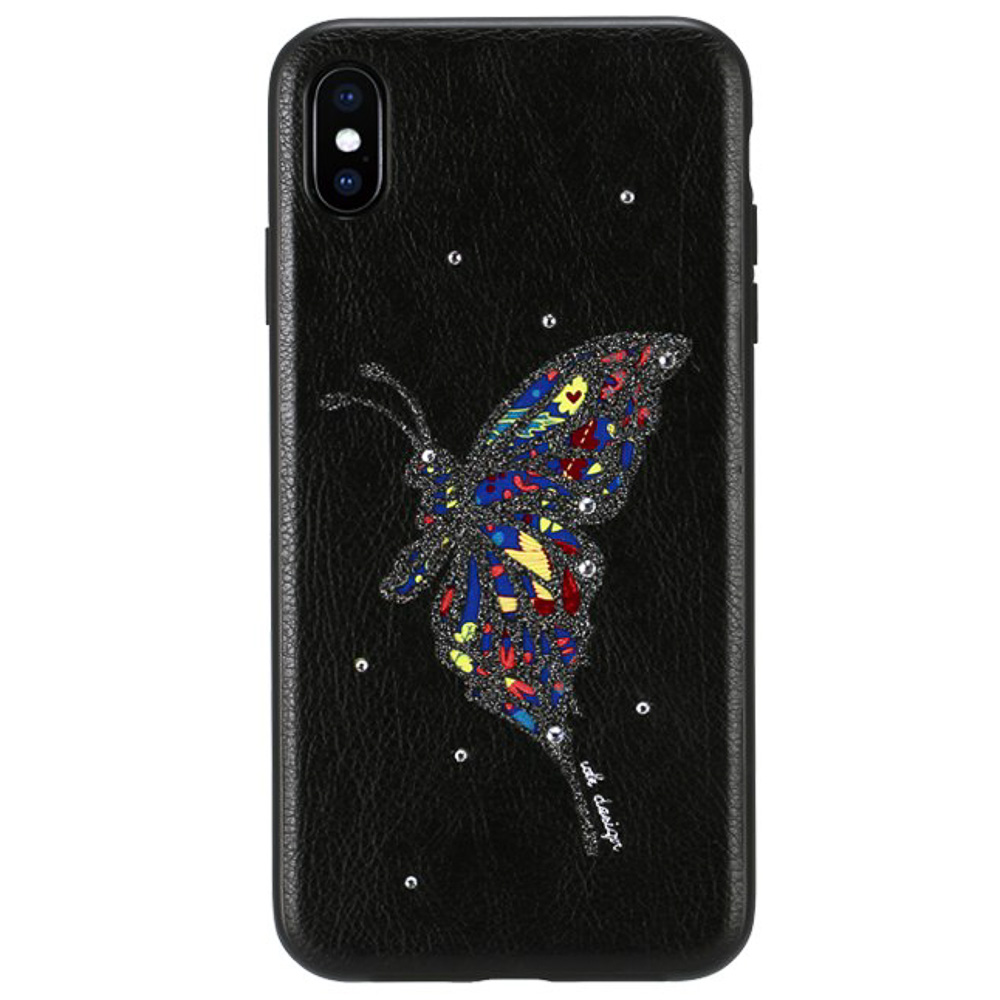 Husa Hard iPhone XR Fancy Diamond WK Negru thumb