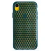 Husa Hard iPhone XR, Verde Geometric