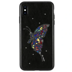 Husa Hard iPhone XS Max Fancy Diamond WK Negru