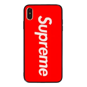 Husa hard iPhone XS Max Rosu Supreme