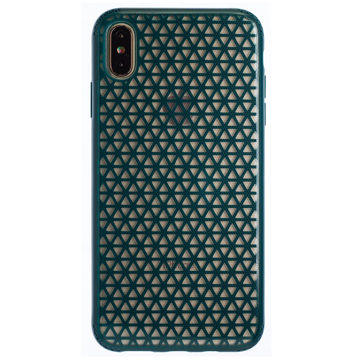 Husa Hard iPhone XS Max, Verde Geometric thumb