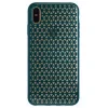 Husa Hard iPhone XS Max, Verde Geometric
