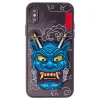 Husa Hard iPhone XS Yokai Akki, Skinarma Albastra