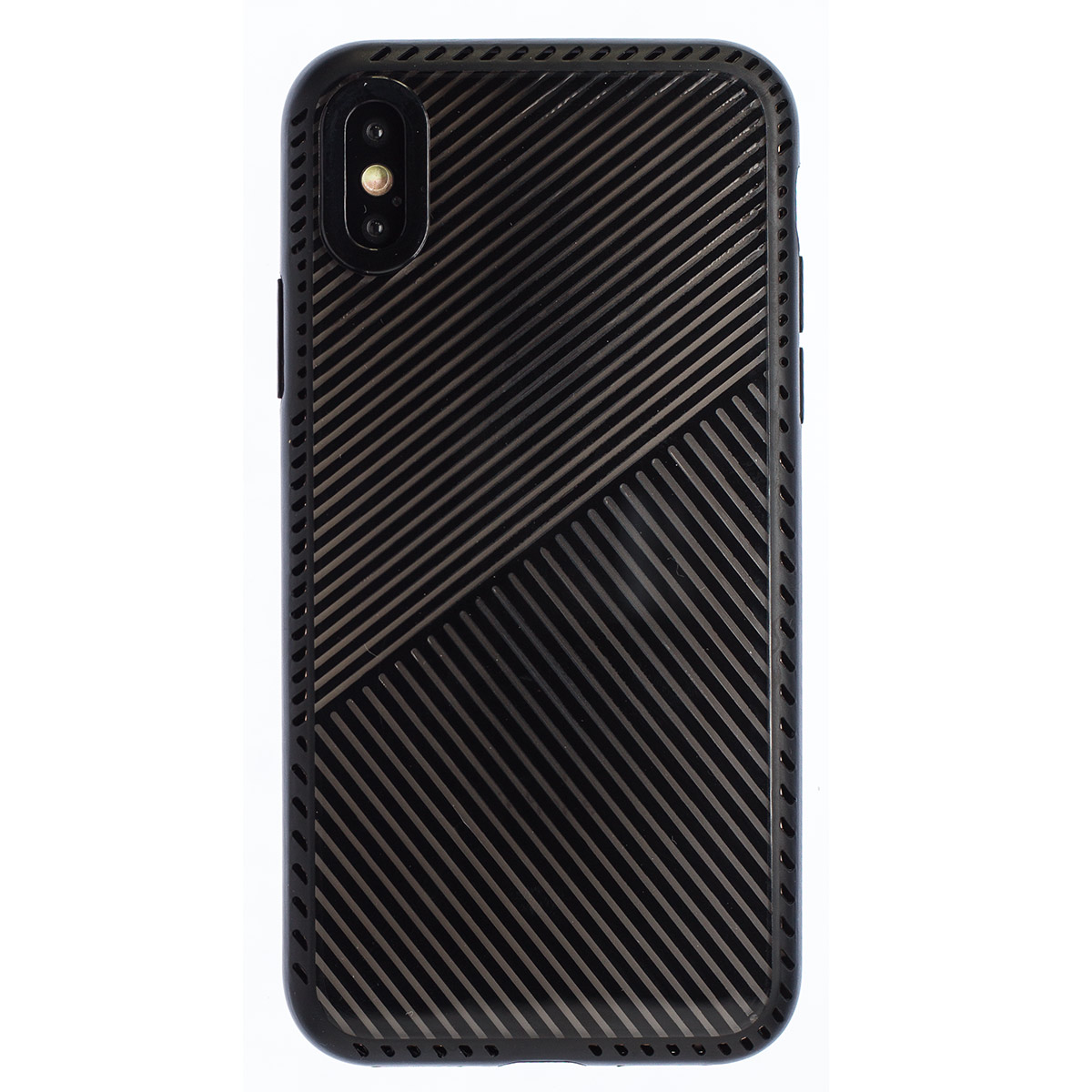 Husa Hard iPhone X/XS, Negru Geometric thumb