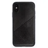 Husa Hard iPhone X/XS, Negru Geometric