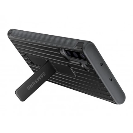 Husa Hard Protective Standing Cover Smausng Galaxy Note 10 Negru