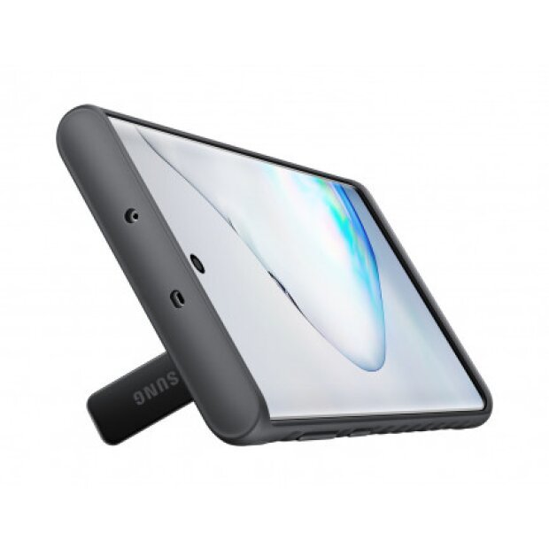 Husa Hard Protective Standing Cover Smausng Galaxy Note 10 Negru