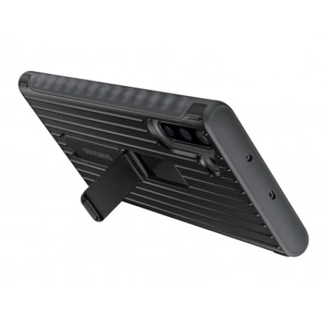 Husa Hard Protective Standing Cover Smausng Galaxy Note 10 Negru