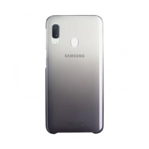 Husa Hard Samsung Galaxy A20e Gradation Cover Negru EF-AA202CBEGWW