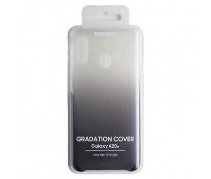 Husa Hard Samsung Galaxy A20e Gradation Cover Negru EF-AA202CBEGWW thumb