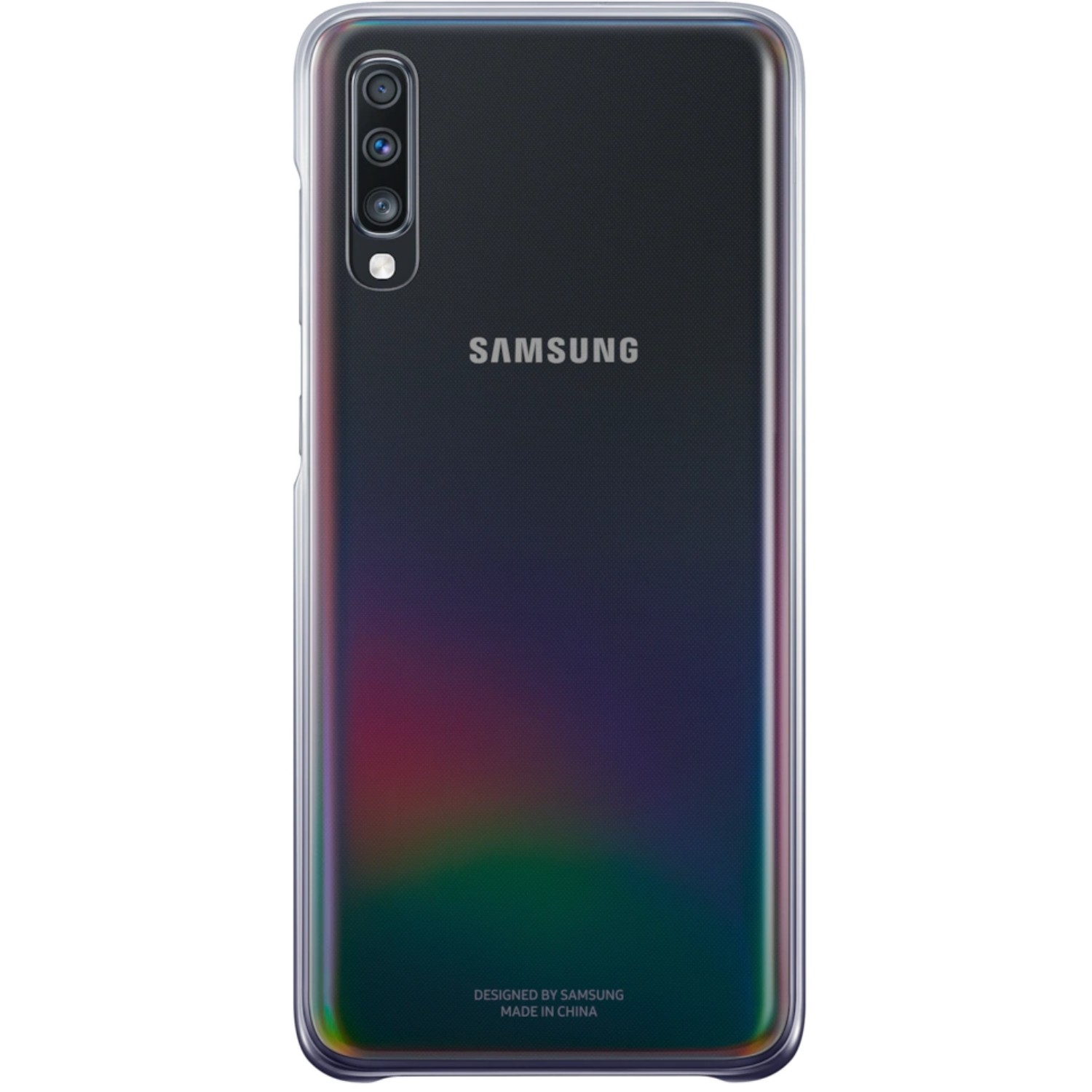 Husa Hard Samsung Galaxy A70, Black Gradiation Cover thumb