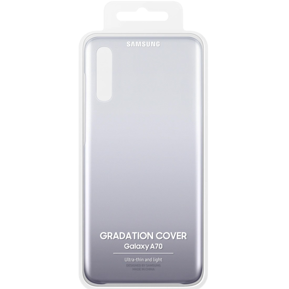 Husa Hard Samsung Galaxy A70, Black Gradiation Cover thumb
