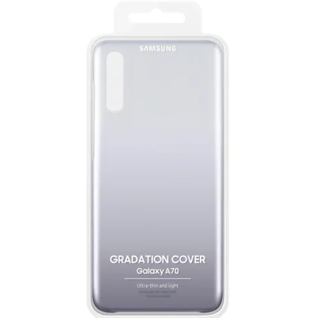 Husa Hard Samsung Galaxy A70, Black Gradiation Cover