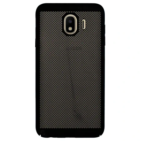 Husa hard Samsung Galaxy J4 2018 Negru- Model perforat