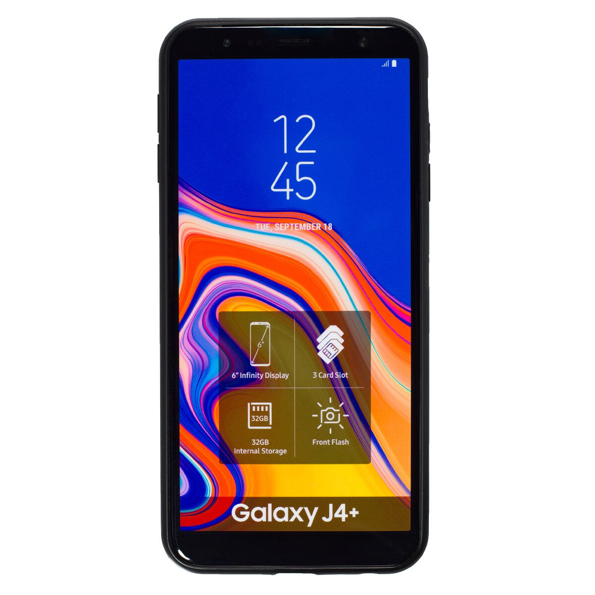Husa hard Samsung Galaxy J4 Plus 2018 Negru Supreme thumb