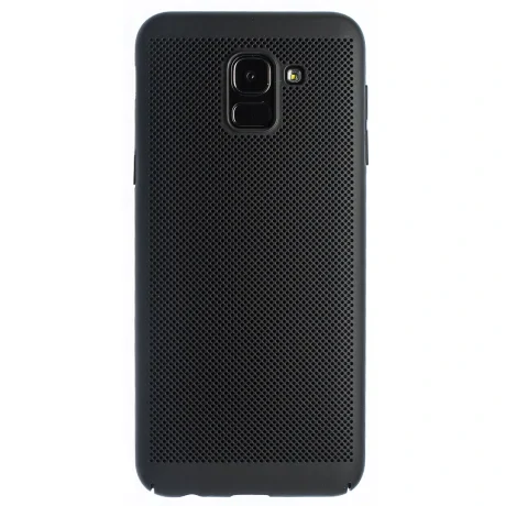 Husa hard Samsung Galaxy J6 2018-Negru Model perforat