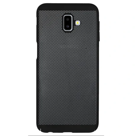 Husa hard Samsung Galaxy J6 Plus Negru- Model perforat