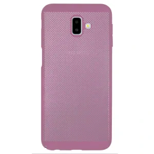 Husa hard Samsung Galaxy J6 Plus Roz- Model perforat