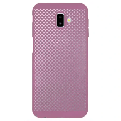 Husa hard Samsung Galaxy J6 Plus Roz- Model perforat