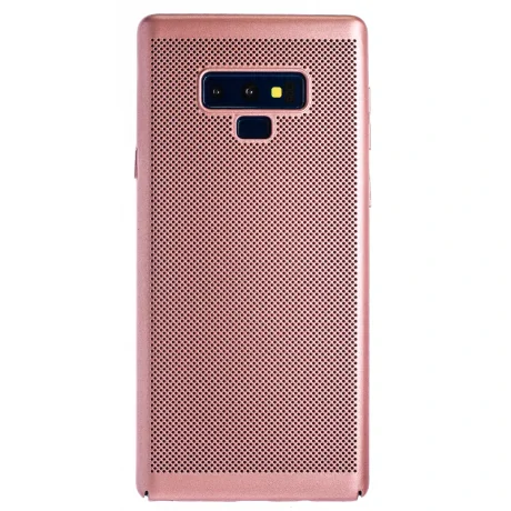 Husa hard Samsung Galaxy Note 9 Roz - Model perforat