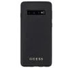 Husa Hard Samsung Galaxy S10 E, Guess Negru Leather Case