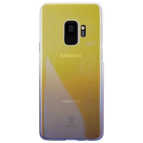 Husa Hard Samsung Galaxy S9, Glaze Baseus Albastra