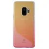 Husa Hard Samsung Galaxy S9, Glaze Baseus Roz