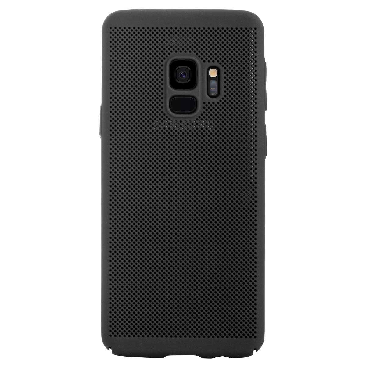 Husa hard Samsung Galaxy S9 Negru - Model perforat thumb