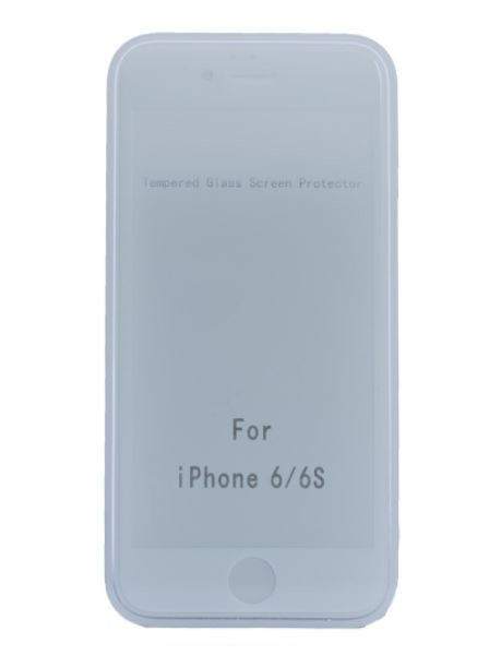 Husa Hoco Light Tpu + Folie pentru iPhone 6/6S Alb thumb