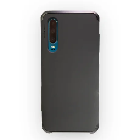 Husa Huawei P30 Shockproof Armor Cover, Rama Neagra