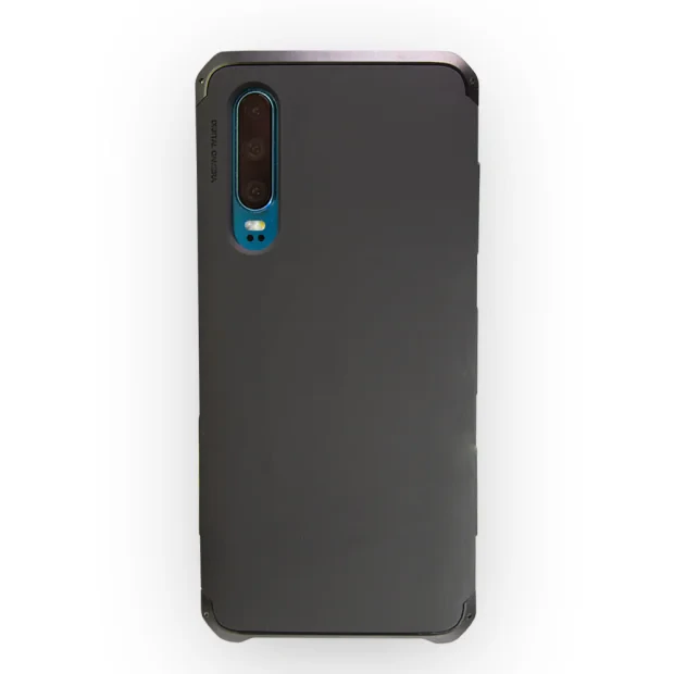 Husa Huawei P30 Shockproof Armor Cover, Rama Neagra