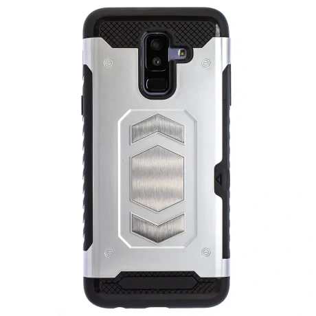 Husa Hybrid Magnetica Samsung Galaxy A6 Plus 2018, Gri