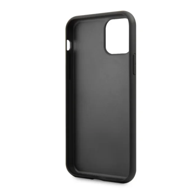 Husa iPhone 11 Karl Lagerfeld &amp; Choupette Hard Case PU Neagra