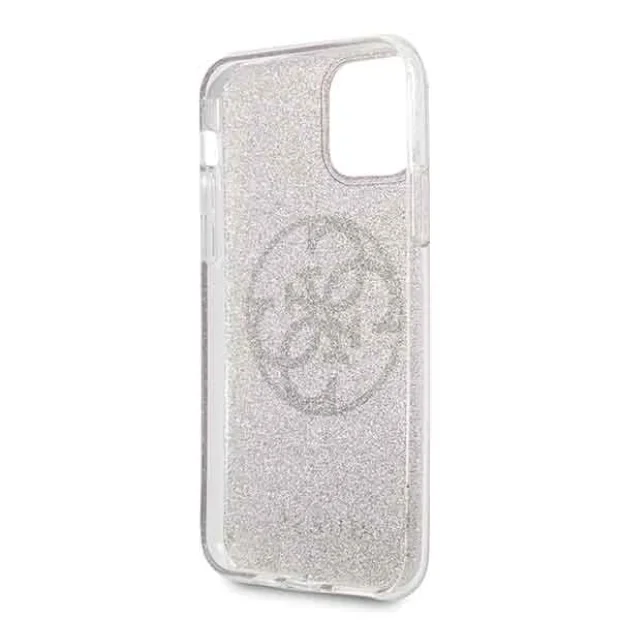 Husa iPhone 11 Pro, Circle Glitter Guess Roz