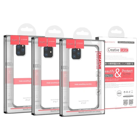 Husa iPhone 11 Pro Max Transparent Light TPU Hoco