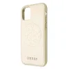 Husa iPhone 11 Pro, Saffiano Circle Logo , Guess Auriu